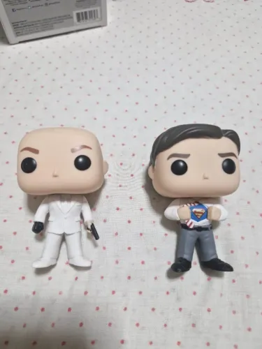 Boneco funko pop Smallville - Clark Kent e Lex Luthor