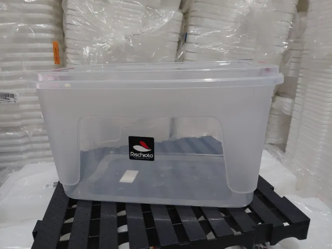 Caixa Organizadora 30 litros NOVA MARCA RISCHIOTO REF 0129