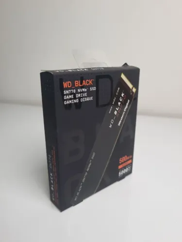 Ssd M.2 500gb Wd Black Sn770 Pcie Gen4x4 Nvme Leitura: 5000mb/s
