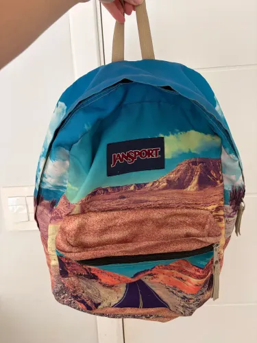 MOCHILA JANSPORT ORIGINAL | PAISAGEM LINDA! 