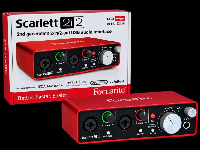 Scarlett audio interface