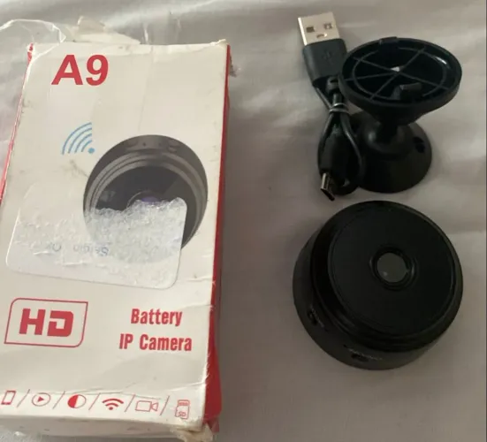a câmera a9 mini spy é uma câmera de segurança sem fio wi-fi oculta
