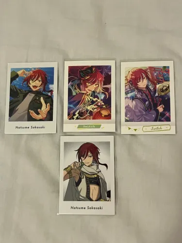 Natsume Sakasaki Ensemble Stars cards ORIGINAIS