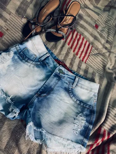 Kit 2 shorts jeans
