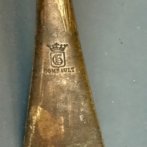 Antiga Colher centenaria Combault antiquidade 