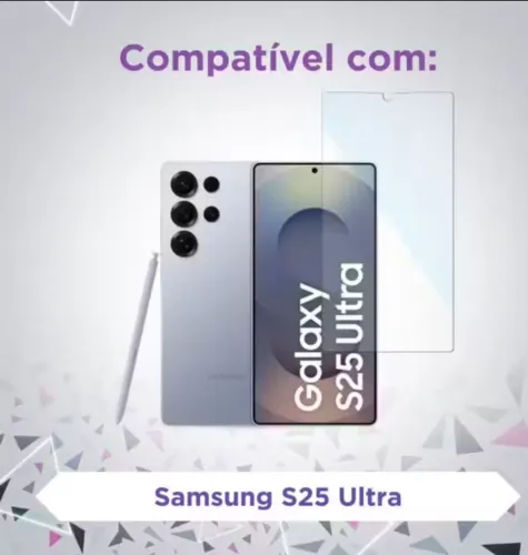 Pelicula vidro para Galaxy S25 ultra