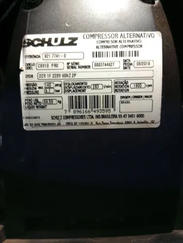 Vendo compressor de ar completo com os acessórios 