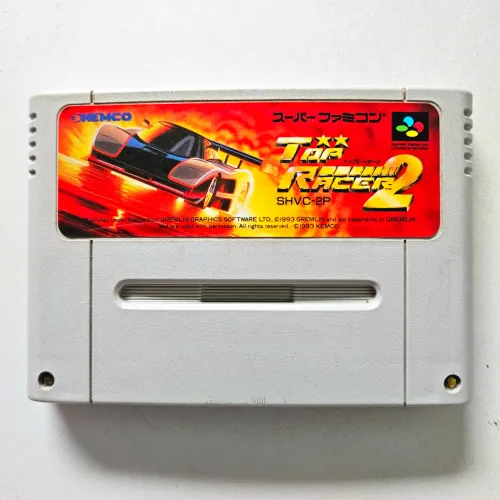 Top racer 2 top gear 2 original super Nintendo snes