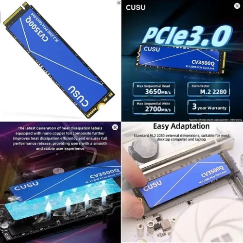SUPER SSD-MVME M.2 PCI-E 3.0 512GB