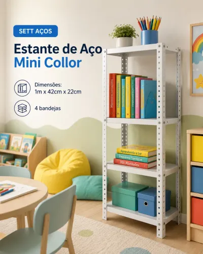 Estante Infantil Mini Collor