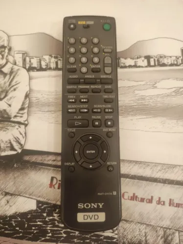 Controle Sony RMT-D117A Original DVD Player DVP