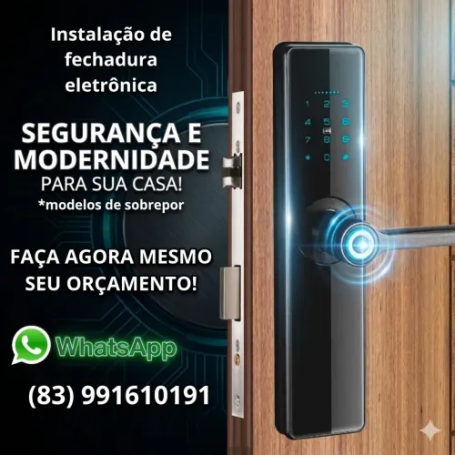 Precisando instalar sua fechadura eletrônica?