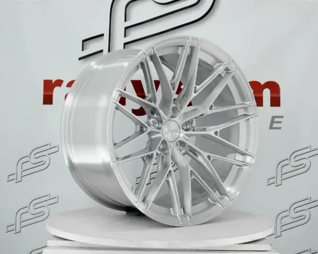 Jogo de Roda Raw Wheels Aço Escovado 5x112 - 20x10 e 20x11 Offset 12 e 18 (Nv)