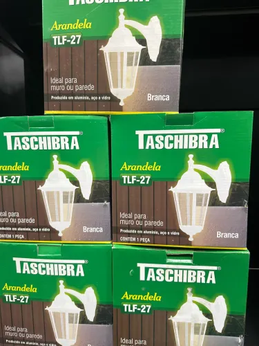 TASCHIBRA ARANDELA PROMOÇÃO- 5 arandelas Tlf-27 