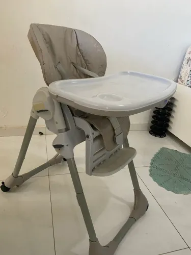 Cadeirinha alimentação Chicco Polly cinza