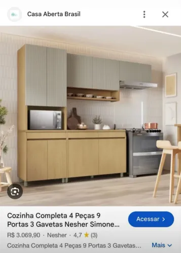 Armário de cozinha 