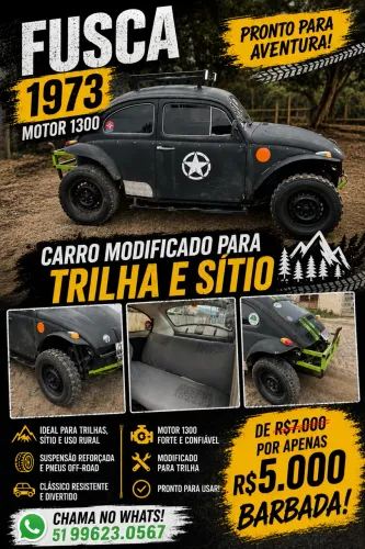 Volkswagen Fusca 1300 1973