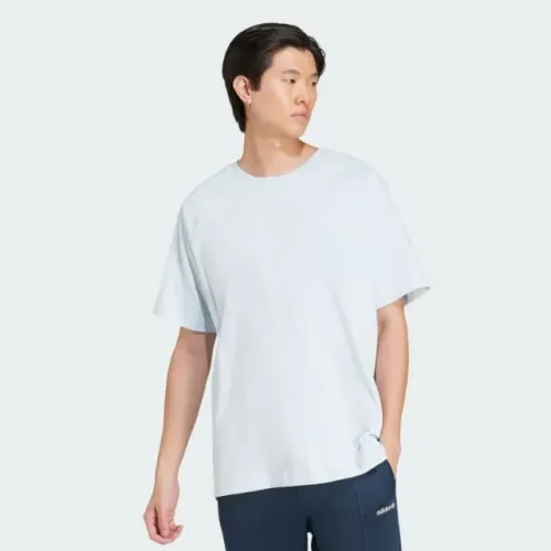 Camisa Premium Essentials Adidas Azul (tamanho M, nova e original)