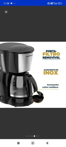Cafeteira Britânia LACRADA 