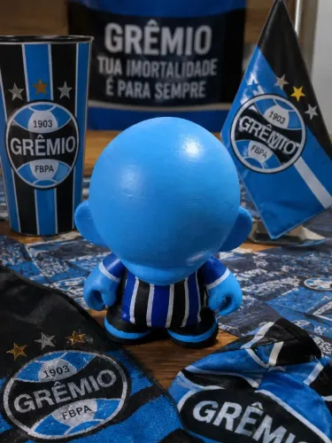 Boneco decorativo do Grêmio