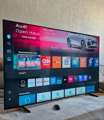 Smart tv 65P, Samsung, novinha. Modelo novo, 4K com Xbox e alexa. Entrego e aceito cartão