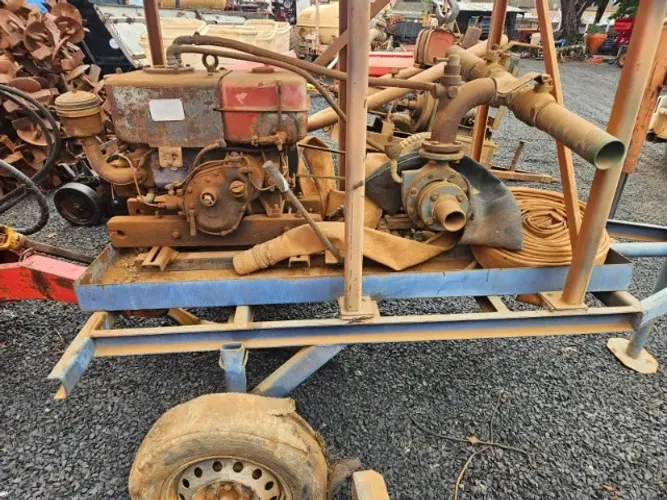 Motobomba Yanmar diesel.