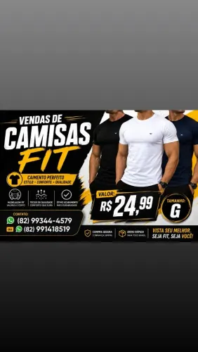 ? Promoção Especial: Camisas Fit Tamanho G por R$ 24,99!