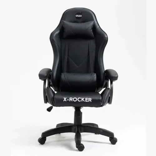 Cadeira Gamer X-Rocker Dazz 120 Kg, Reclinável Com Apoio Lombar e Cabeça