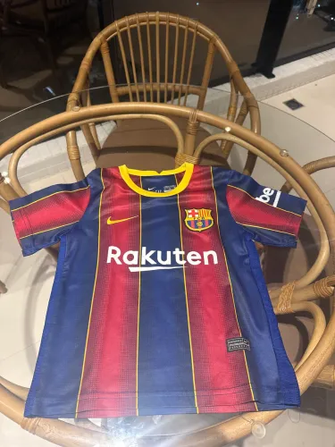 Camisa Oficial Barcelona Infantil TAM 7/8