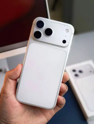 Iphone 17 Pro Max 256gb prata - 1 ano de garantia