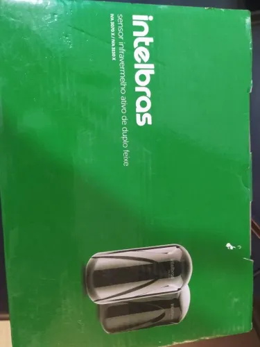 Sensor infravermelho ativo duplos feixes Intelbras 