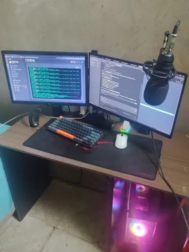 PC com Ryzen 5600GT 16gb de ram e 480Gb de armazenamento, Tela dupla, usado por 1 ano.