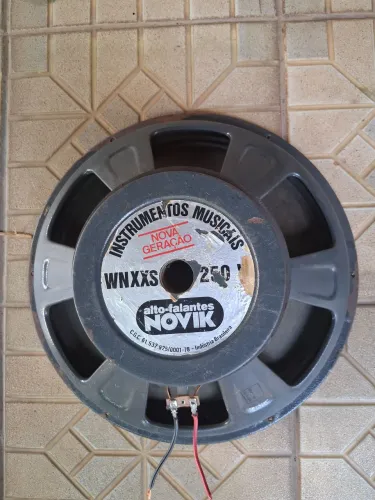 Alto-falante  novik 15 polegadas 