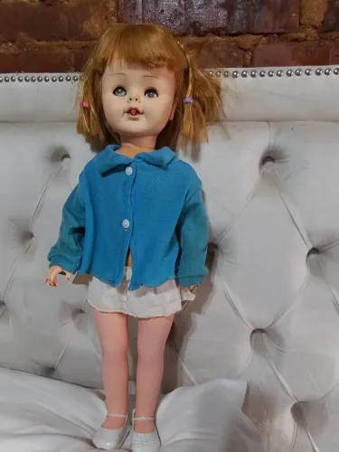 Boneca Prosinha da Estrela anos 60 - Única dona.