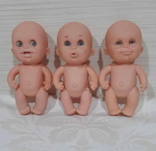 Lote de 3 bonequinhas