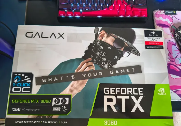 Placa de vídeo RTX 3060 12GB Galax | Vendo ou Troco