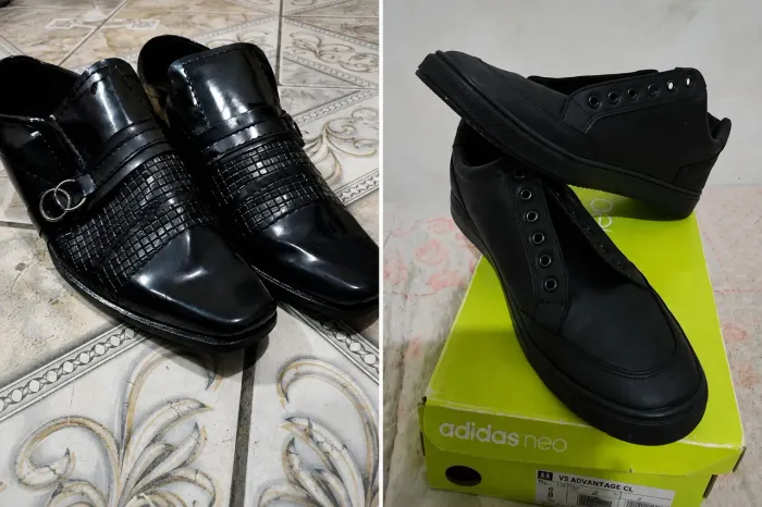Sapato e tênis
