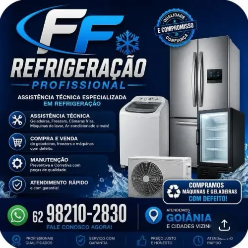 Assistência técnica em refrigeração 
