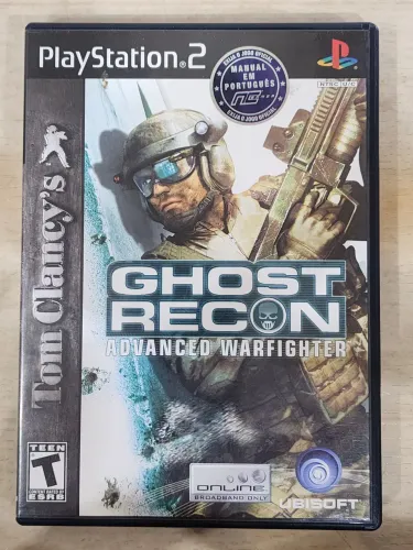 Ghost Recon Advanced Warfighter jogo original de play 2