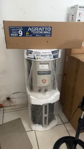 Ar-Condicionado Agratto Fit Inverter 9.000 BTUs 220V Novo