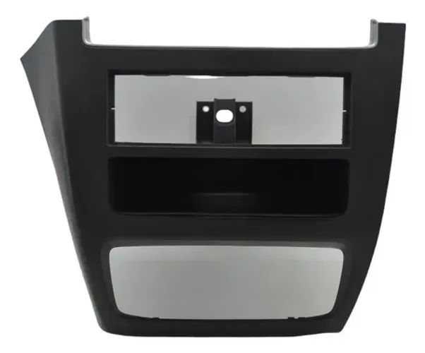 Moldura Central Radio Porta Treco Painel Vw Fox 2014 Origina Preto