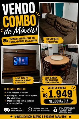 VENDO COMBO DE MÓVEIS