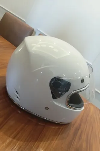 CAPACETE URBAN CAFE RACER WHITE