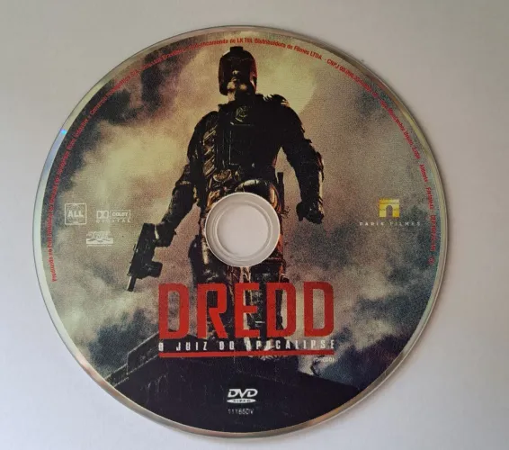 DvD original novo DREDD, o filme