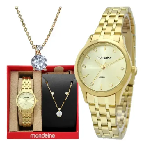 Relógio Mondaine feminino. Original, nota fiscal e garantia do fabricante.