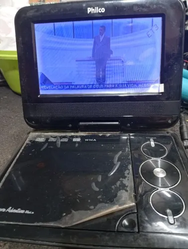 Leitor de dvd portátil philco
