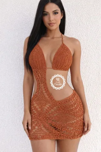 Vestido/Saída de Crochê