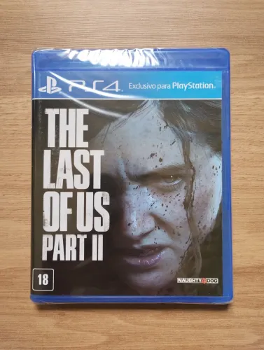 jogo mídia física the last of us parte 2 ps4 ps5 lacrado