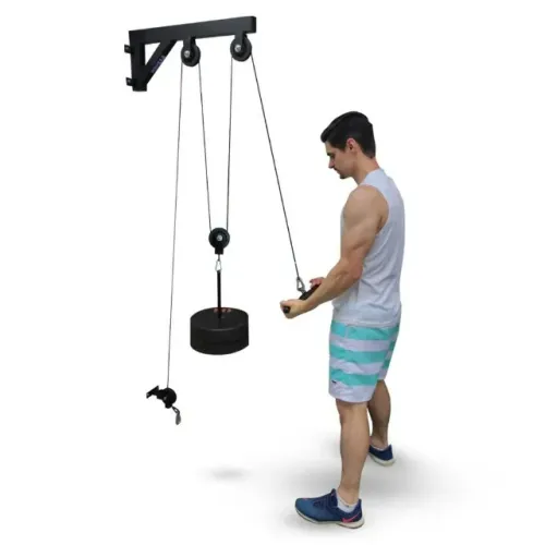 Mono Cross Over Puxada  Alta e Baixa Treino Musculação com 20 quilos 