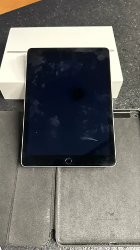 iPad Air 2 Cinza-Espacial - Na Caixa + Capa Original